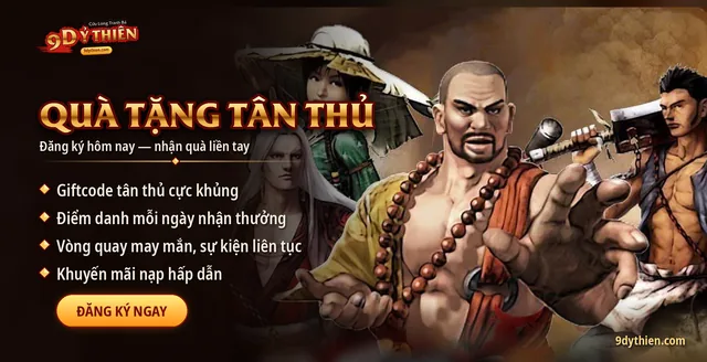 Quà tặng tân thủ